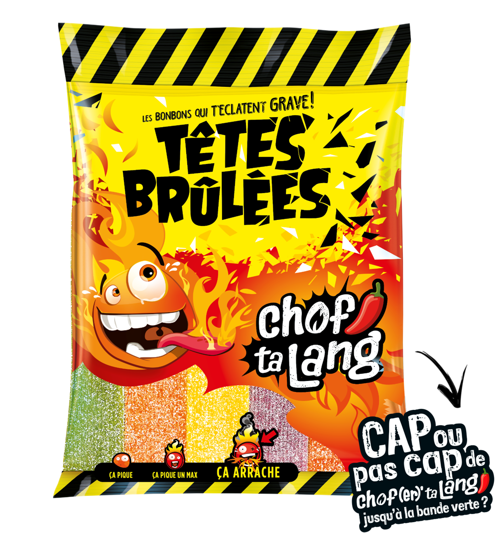 Les têtes promo brûlées